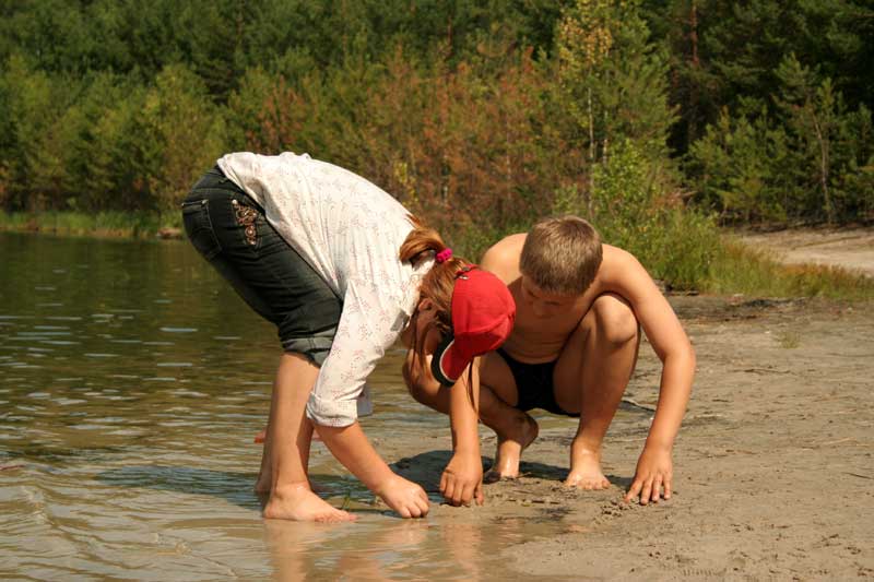 Школа Дикой Природы - 2006: гидробиологические исследования на озере Изъяр