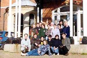 Juniper Hall staff and Russian group
