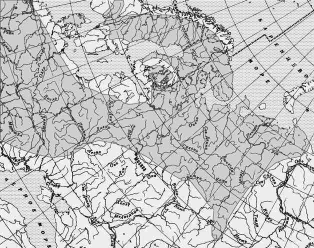 Хариус европейский — Thymallus thymallus: карта ареала (область распространения)