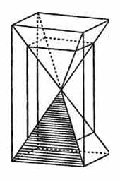Пирамиды роста в кристалле
