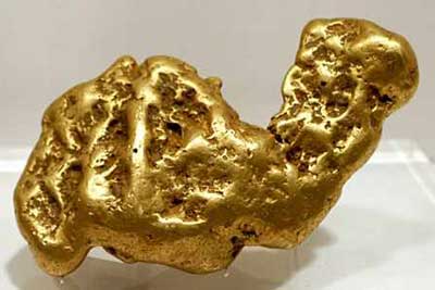 Самородное золото — Au