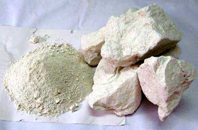 Каолинитовая глина и каолин