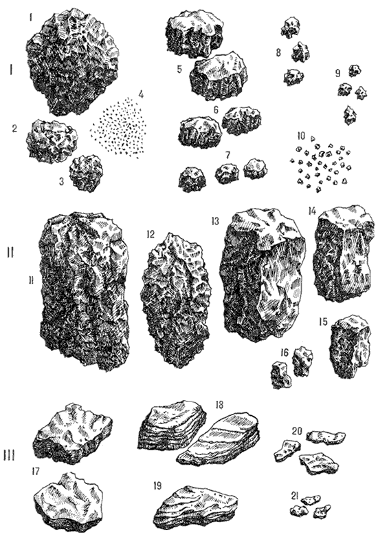 Типичные структурные элементы почв