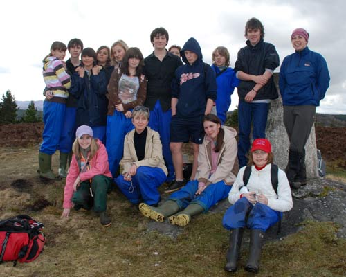 1205 Moscow city school students in Scotland in 2008