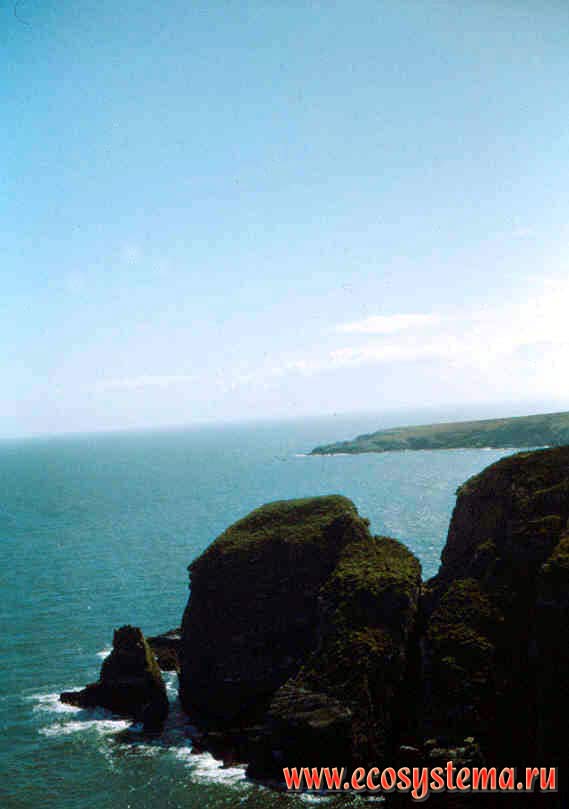 Guduik pepinsula. St.George Strait. Ireland Sea.