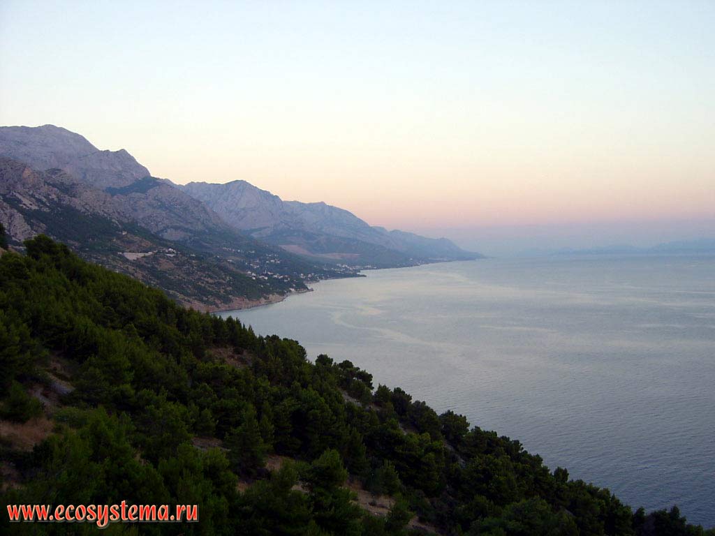 Adriatic Sea and Dinarid Mountains - Biokovo National Park