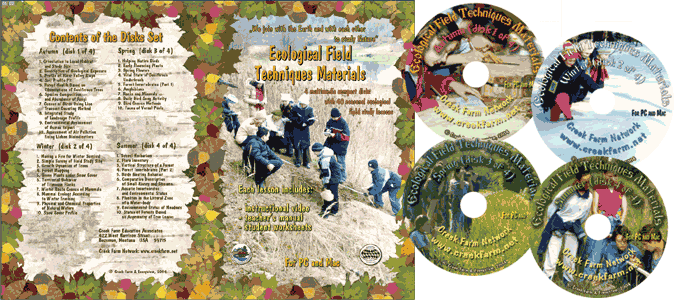 Purchase the Ecological Field Studies Techniques Video 4CD Set